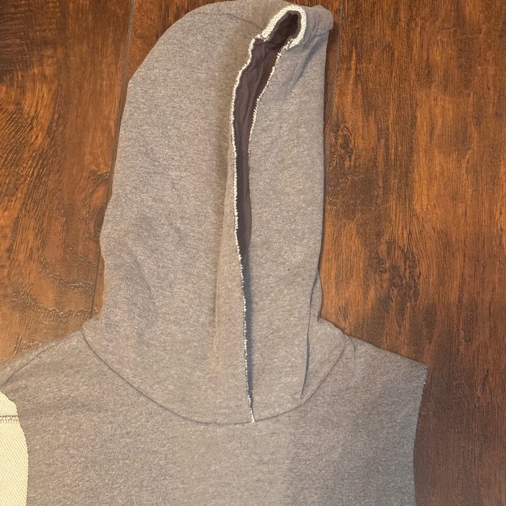 Under Armour Sleeveless Hoodie Mens XS Gray Pullover Sweatshirt Athletic Gym UA - Picture 4 of 14